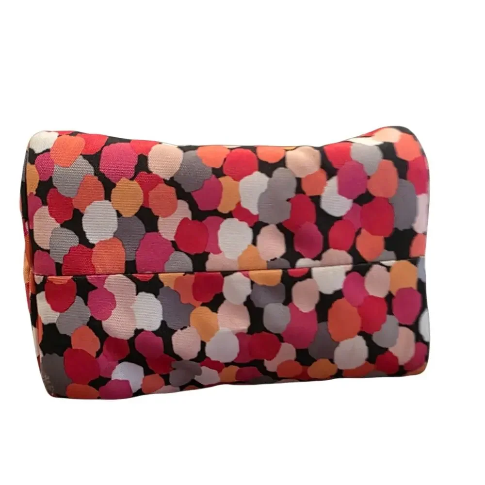 Vera Bradley Pixie Confetti Lunch Bunch Insulated Lunch Bag Orange Pink Retired